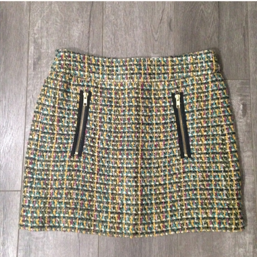 J Crew Tweed Mini Skirt - Picture 3 of 6